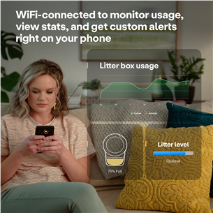 Litter-Robot 4 by Whisker, white - Automatic self-cleaning litter box