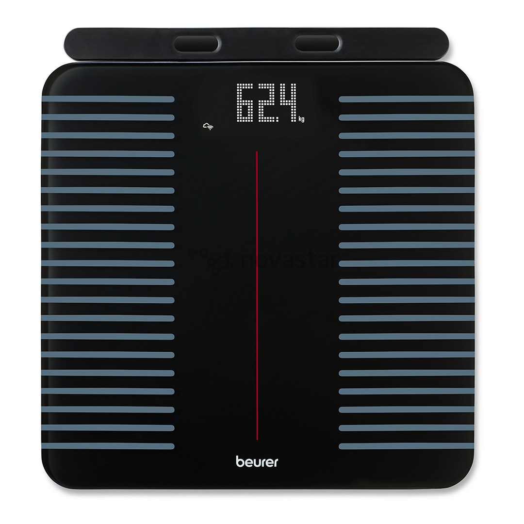 Beurer, WiFi, black - Diagnostic bathroom scale