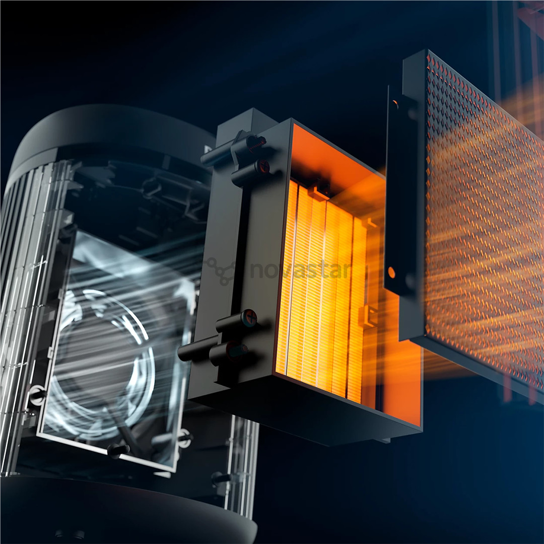 Philips 2000 Series, 1500 W, tamsiai pilkas - Keramikinis šildytuvas