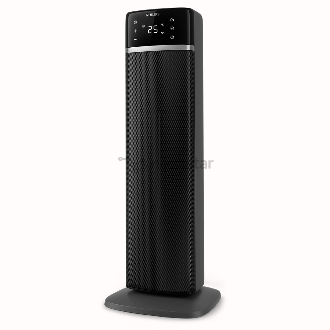 Philips 5000 series, 2000 W, dark grey/black - Tower Ceramic heater