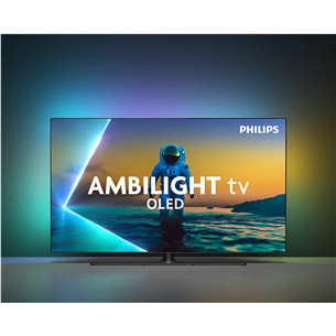 Philips OLED860, 55'', 4K UHD, OLED, темно-серый - Телевизор