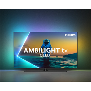 Philips OLED860, 65'', 4K UHD, OLED, tamsiai pilkas - Televizorius