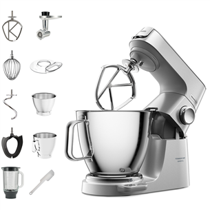 Kenwood Titanium Chef Baker XL, 7 L / 5 L, 1200 W, sidabrinis - Virtuvinis kombainas KVL85.224SI