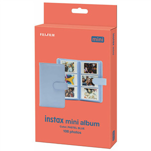 Fujifilm Instax mini Album, голубой - Фотоальбом