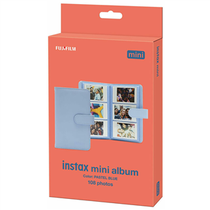 Fujifilm Instax mini Album, голубой - Фотоальбом