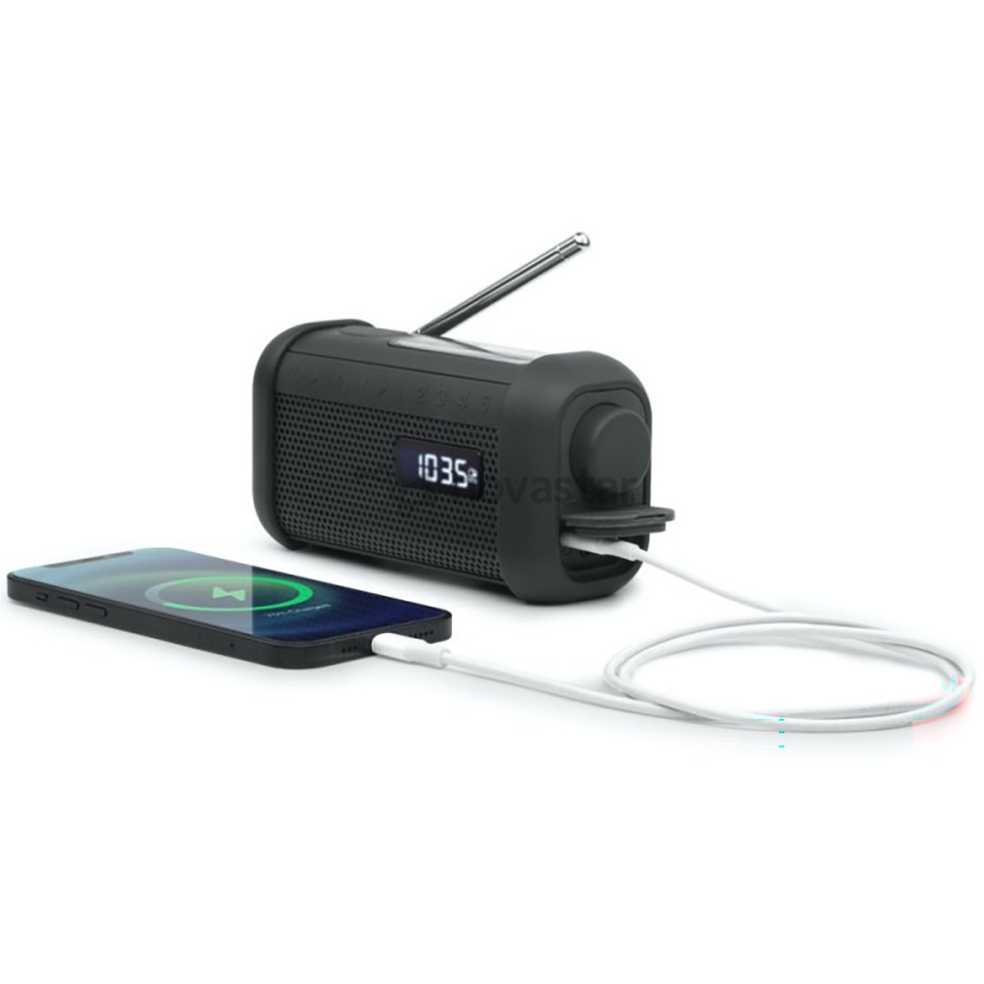 Muse MH-08 MB, Bluetooth, juodas - Nešiojamasis radijas