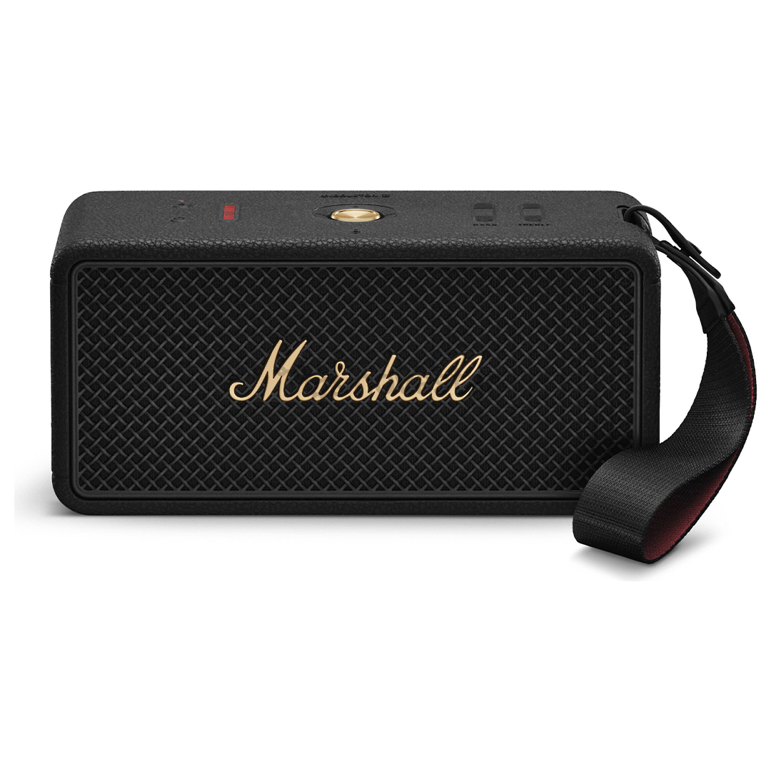 Marshall Middleton II, черный/медный - Портативная беспроводная колонка