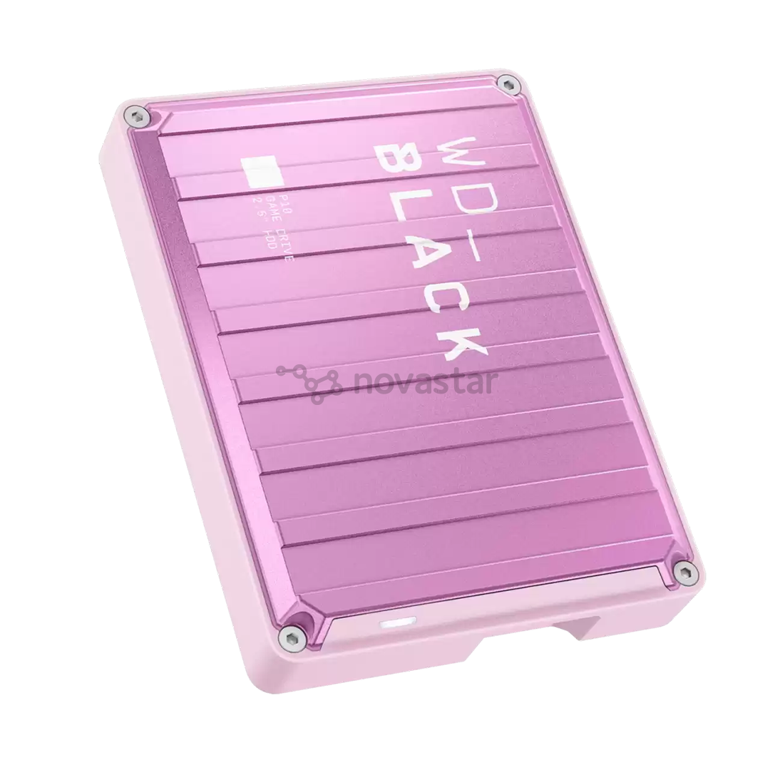 Western Digital WD_BLACK P10 Game Drive, 4 ТБ, розовый - Внешний жесткий диск