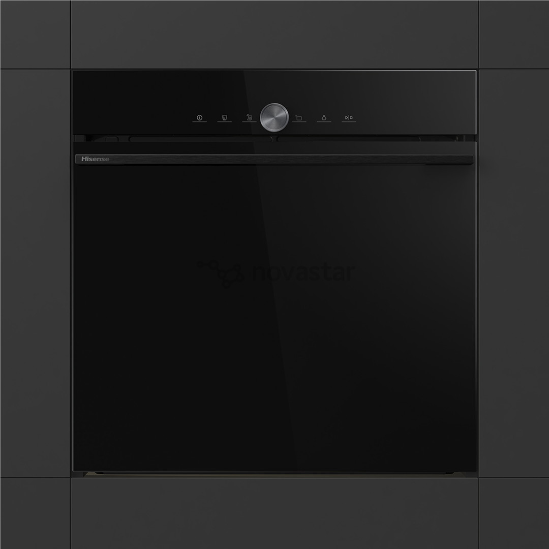 Hisense, 77 L, black - Built-in oven