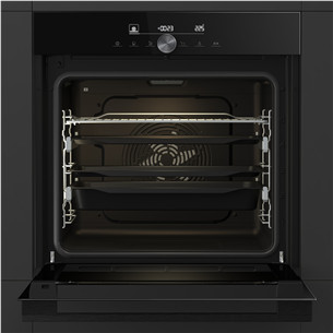 Hisense, 77 L, black - Built-in oven