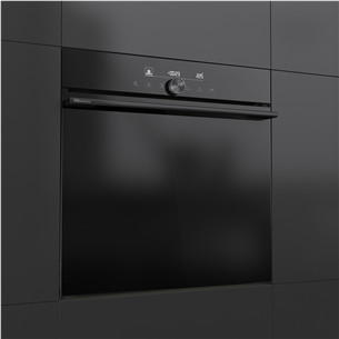 Hisense, 77 L, black - Built-in oven