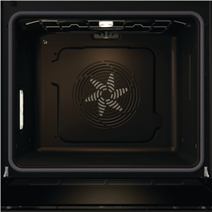 Hisense, 77 L, pyrolytic cleaning, black - Built-in oven