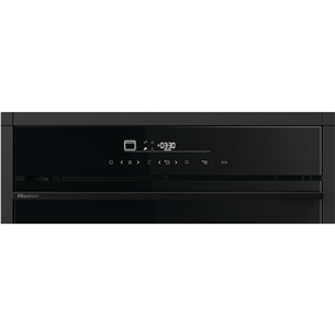 Hisense, 77 L, pyrolytic cleaning, black - Built-in oven