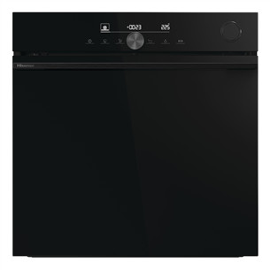 Hisense, 77 L, pirolizė, juoda - Įmontuojama orkaitė BSA6633PBG8