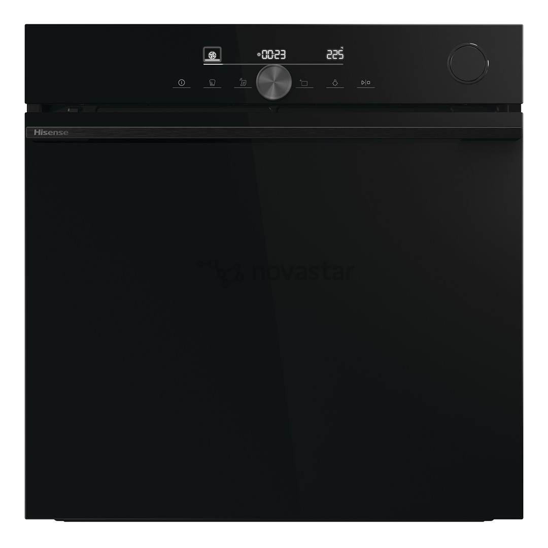 Hisense, 77 L, pirolizė, juoda - Įmontuojama orkaitė