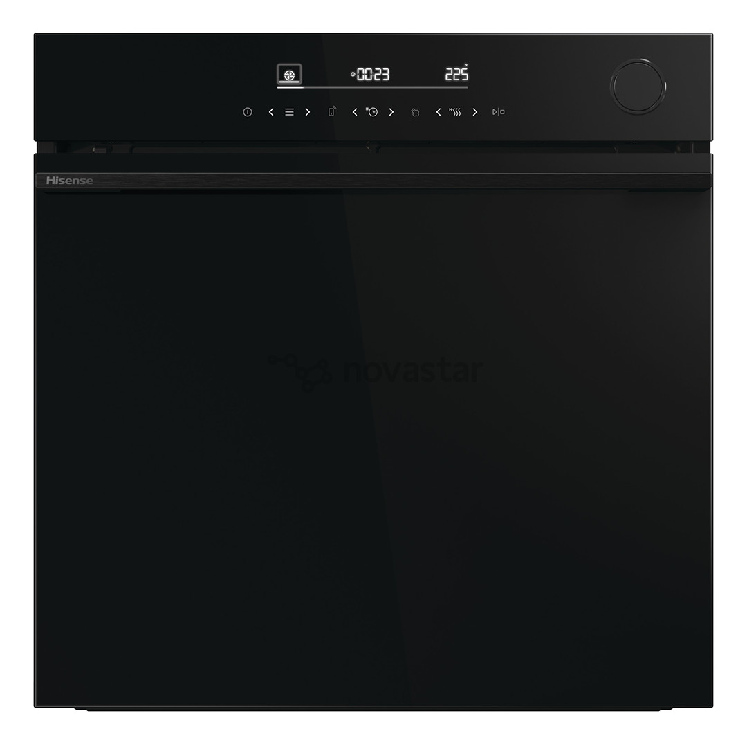 Hisense, 77 L, pirolizė, juoda - Įmontuojama orkaitė