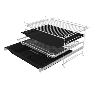 Hisense, 77 L, pirolizė, juoda - Įmontuojama orkaitė