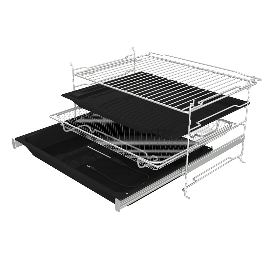 Hisense, 77 L, pirolizė, juoda - Įmontuojama orkaitė