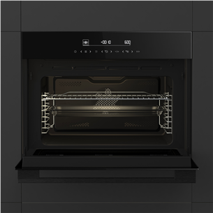Hisense, 50 L, black - Built-in oven with microwave function