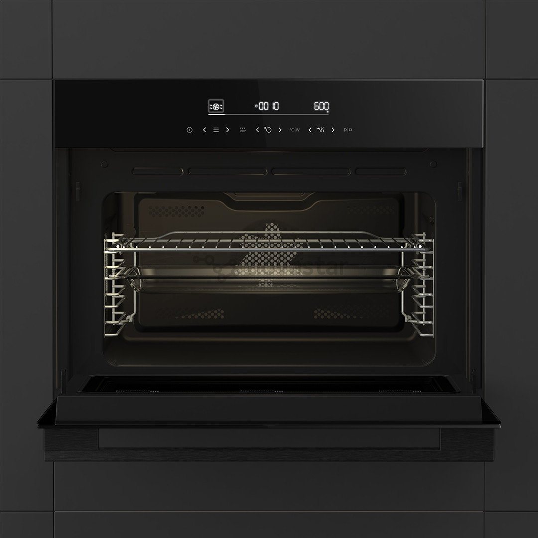 Hisense, 50 L, black - Built-in oven with microwave function