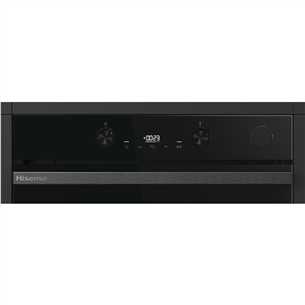 Hisense, 77 L, Steam Add Plus, juoda - Įmontuojama orkaitė