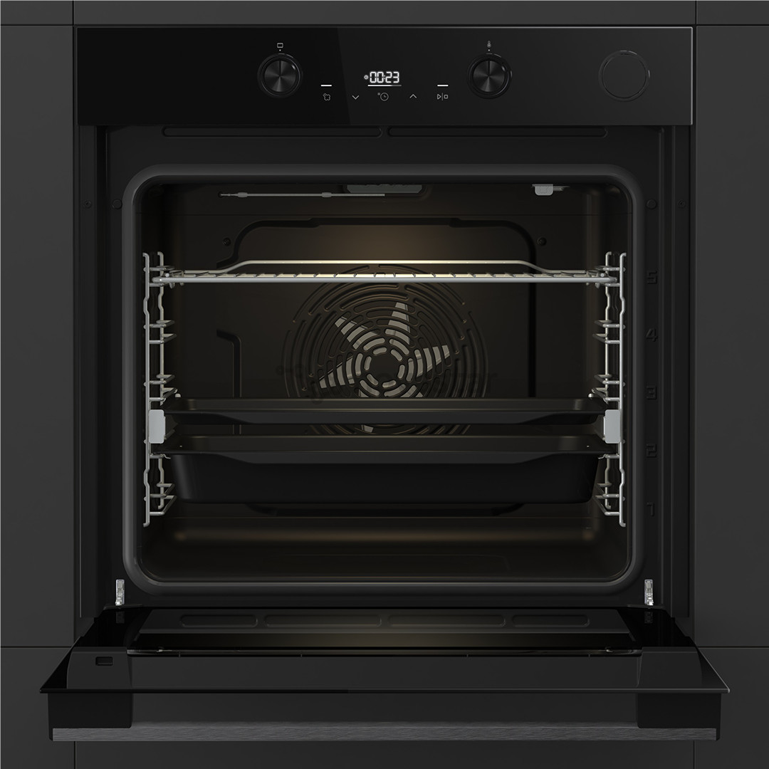 Hisense, 77 L, Steam Add Plus, juoda - Įmontuojama orkaitė