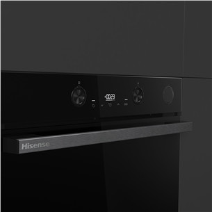 Hisense, 77 L, Steam Add Plus, juoda - Įmontuojama orkaitė