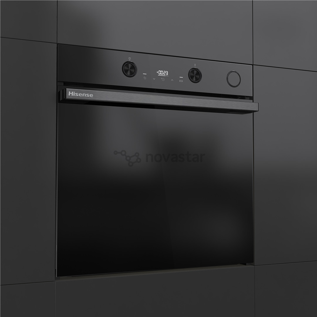 Hisense, 77 L, Steam Add Plus, juoda - Įmontuojama orkaitė