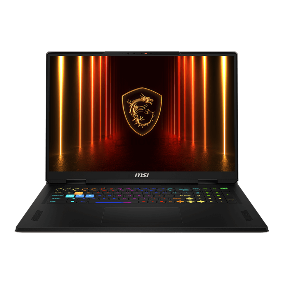MSI Vector 18 HX, 18'', QHD+, 240 Hz, Ultra 9, 32 GB, 2 TB, RTX 5090, ENG, pilkas - Nešiojamasis kompiuteris