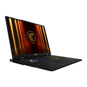 MSI Vector 18 HX, 18'', QHD+, 240 Hz, Ultra 9, 32 GB, 2 TB, RTX 5090, ENG, pilkas - Nešiojamasis kompiuteris