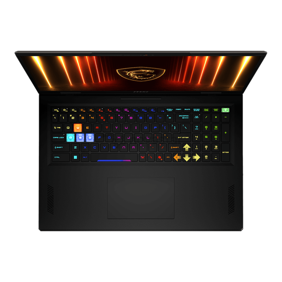 MSI Vector 18 HX, 18'', QHD+, 240 Hz, Ultra 9, 32 GB, 2 TB, RTX 5090, ENG, pilkas - Nešiojamasis kompiuteris