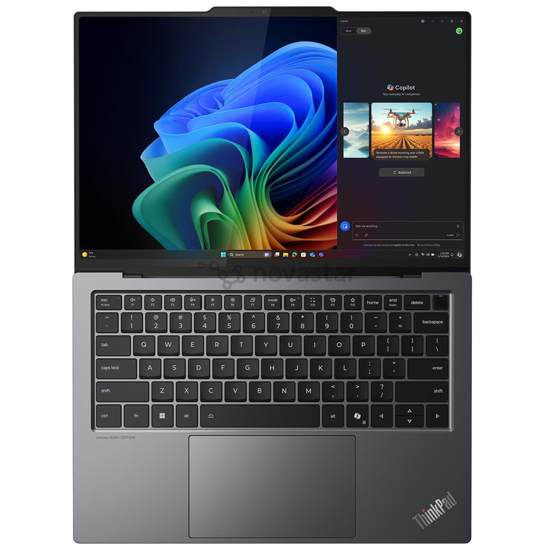 Lenovo ThinkPad X9-14 Gen 1 Aura Edition, 14", WUXGA, Ultra 7, 32 GB, 1 TB, ENG, juodas - Nešiojamasis kompiuteris