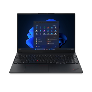 Lenovo ThinkPad E16 Gen 3, 16'', WUXGA, Ryzen 5, 16 GB, 512 GB, W11P, ENG, juodas - Nešiojamasis kompiuteris 21ST001EMH