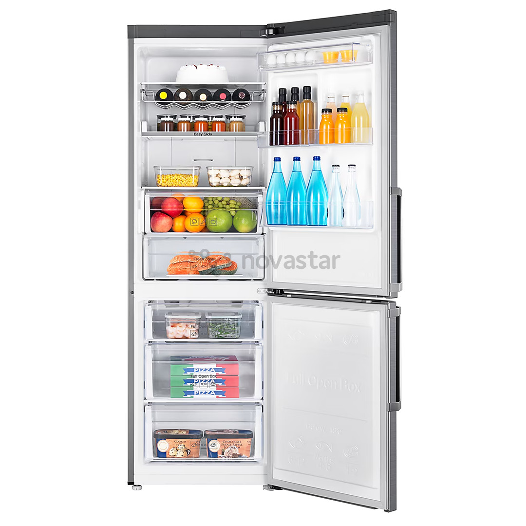 Samsung, NoFrost, aukštis 185 cm, 339 L, sidabro spalvos - Šaldytuvas