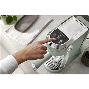 DeLonghi Dedica Duo, žalias - Rankinis kavos aparatas