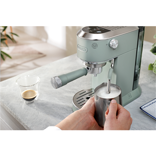 DeLonghi Dedica Duo, žalias - Rankinis kavos aparatas