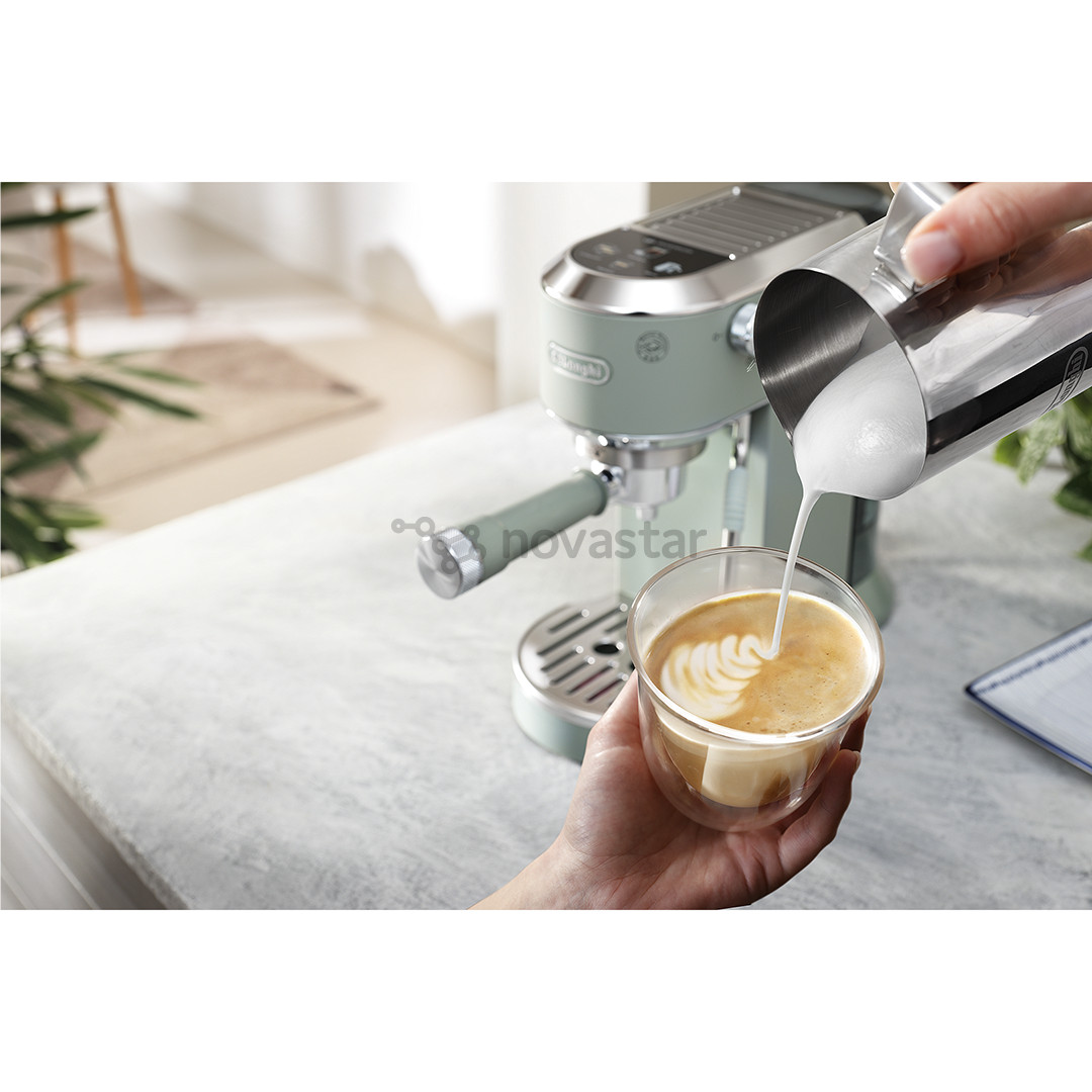 DeLonghi Dedica Duo, žalias - Rankinis kavos aparatas