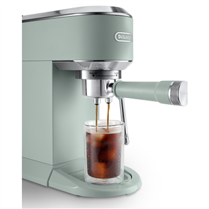 DeLonghi Dedica Duo, žalias - Rankinis kavos aparatas