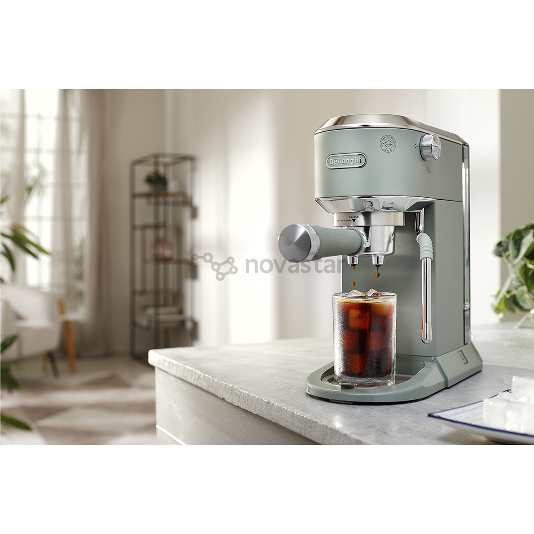 DeLonghi Dedica Duo, žalias - Rankinis kavos aparatas