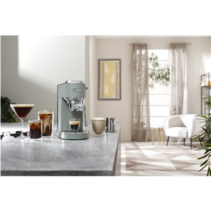 DeLonghi Dedica Duo, žalias - Rankinis kavos aparatas