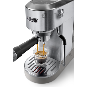 DeLonghi Dedica Duo, sidabro spalvos - Rankinis kavos aparatas