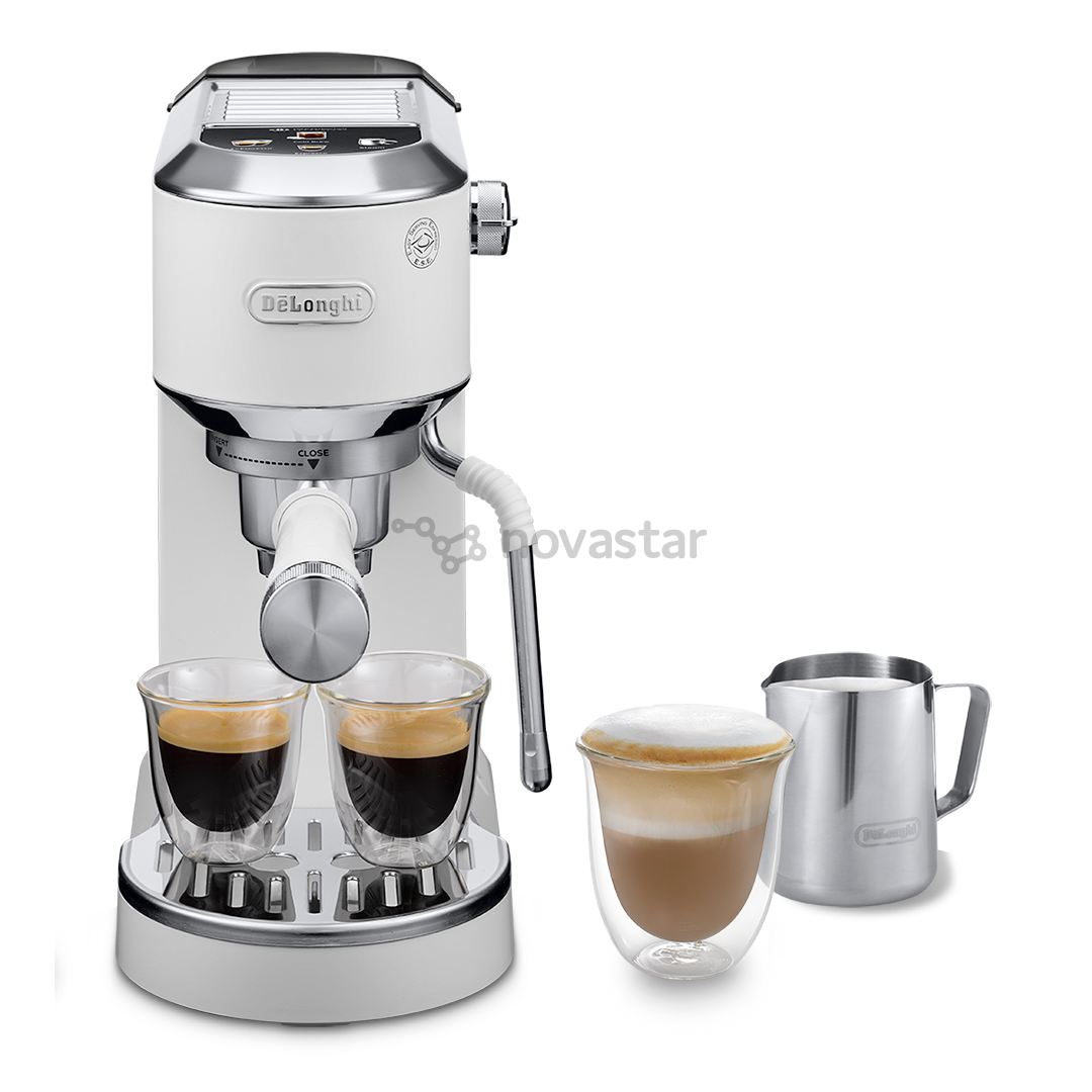 DeLonghi Dedica Duo, baltas - Rankinis kavos aparatas