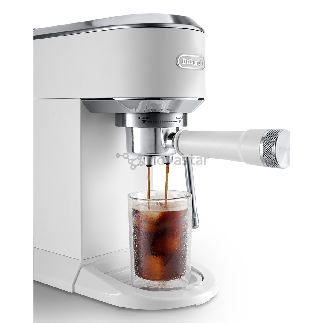 DeLonghi Dedica Duo, baltas - Rankinis kavos aparatas