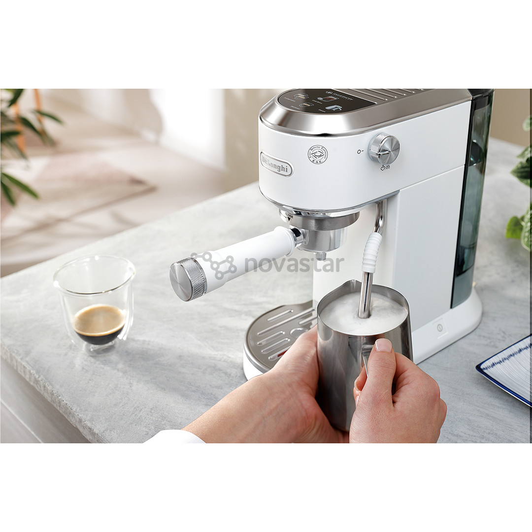DeLonghi Dedica Duo, baltas - Rankinis kavos aparatas