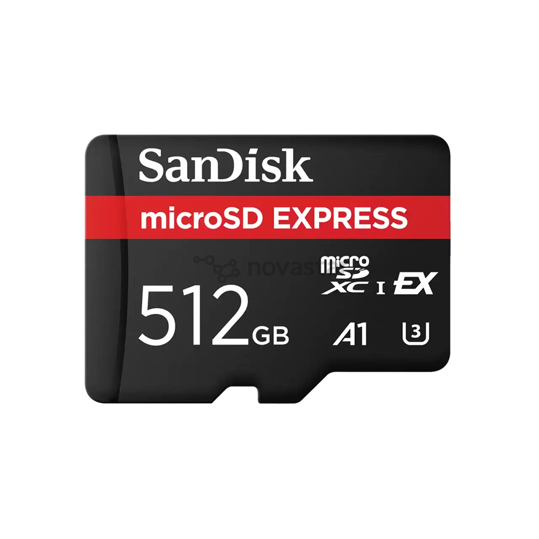 SanDisk microSD Express, 512 ГБ, черный - Карта памяти