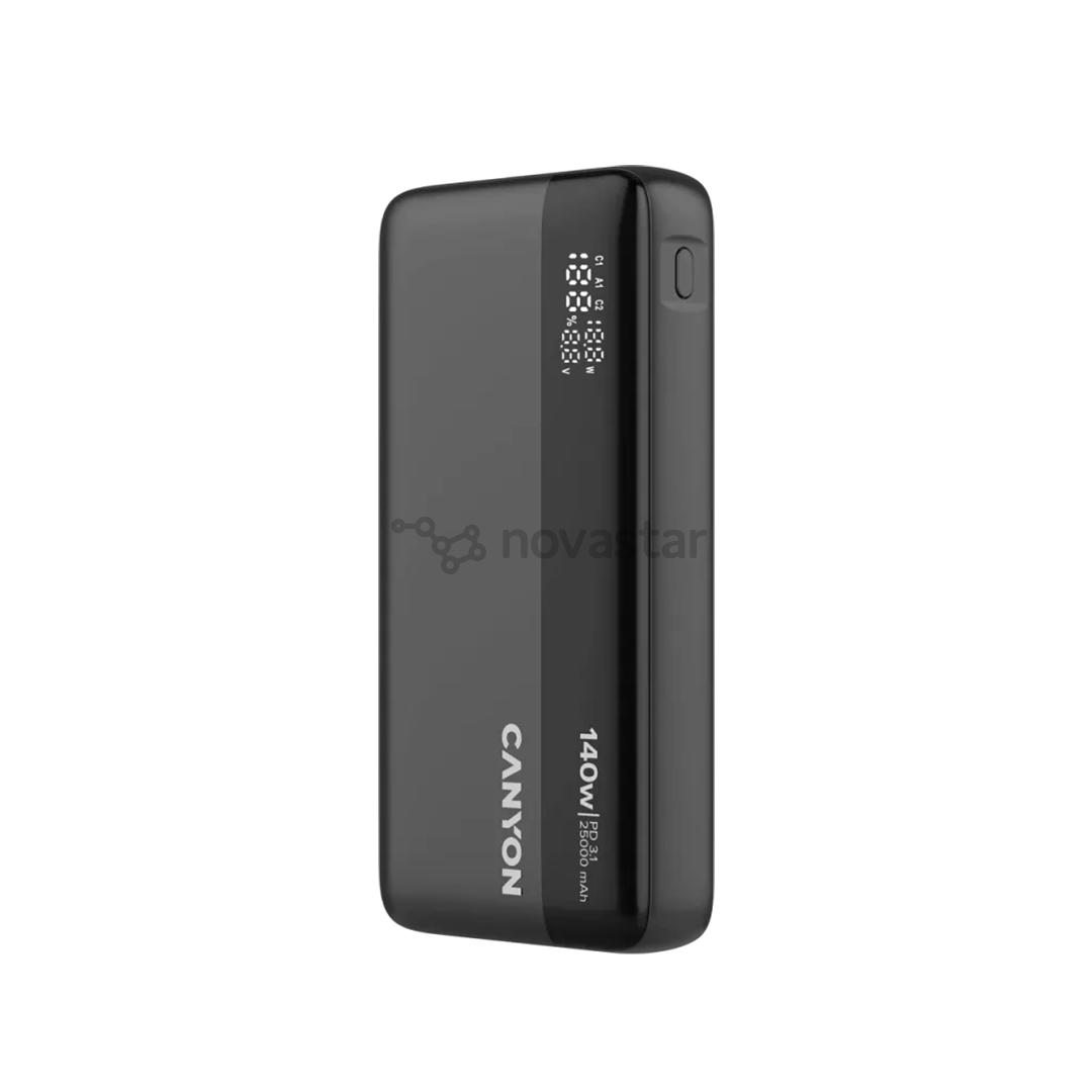 Canyon OnPower 240, 25000 мАч, темно-серый - Внешний аккумулятор