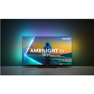 Philips OLED820, 48'', 4K UHD, OLED, tamsiai pilkas - Televizorius