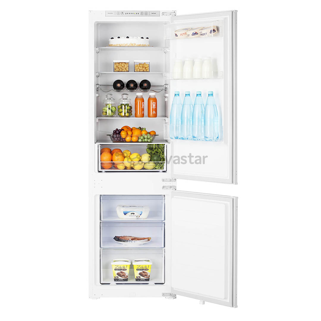 Hisense, NoFrost, 246 L, height 178 cm - Built-in Refrigerator