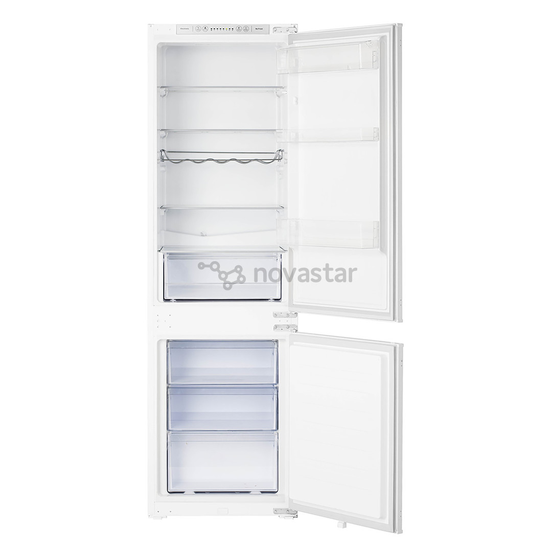 Hisense, NoFrost, 246 L, aukštis 178 cm - Įmontuojamas šaldytuvas