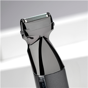 BaByliss Super-X Metal, 15 in 1, juodas - Kūno skustuvas